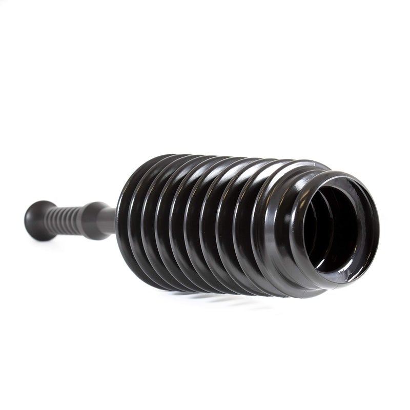 ماستر بلانجر طقم غطاس المرحاض للحمام عالي التحمل MP500-B3 من Master Plunger مع دلو/علبة قصيرة. مجهزة بصمام إطلاق الهواء باللون الأسود - Image 5